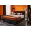 Set dormitor Ambianta Kosmo cu pat 1.6m, Black/Catania/Fungo