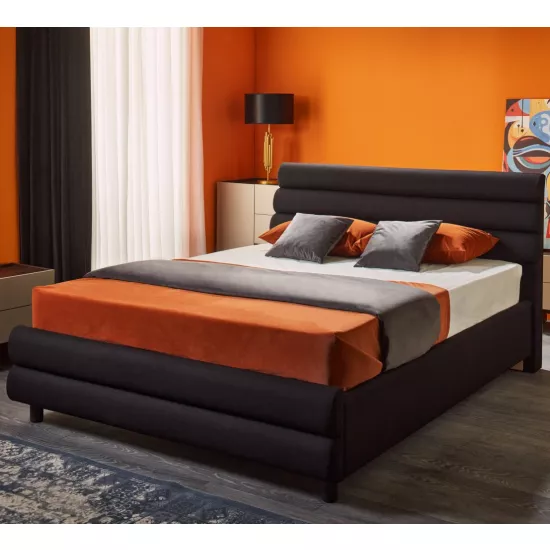 Pat Ambianta Kosmo, 160 x 200 cm, Black