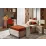 Set dormitor Ambianta Kosmo Star cu pat 0.9m, Beige/Artisan-Crem
