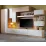 Living Ambianta Palermo cu dulap (345 cm), Alb/Bardolino
