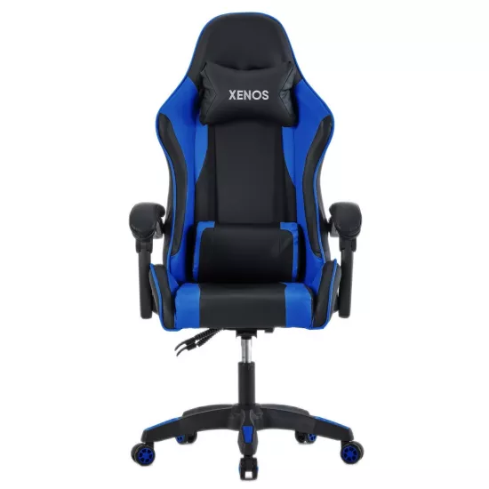 Кресло геймерское Xenos Numa, Black/Blue