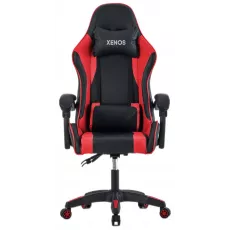 Fotoliu de gaming Xenos Numa, Black / Red