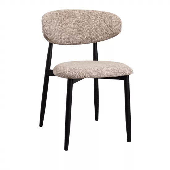 Стул Decoprim Meridian, Beige/Black Legs