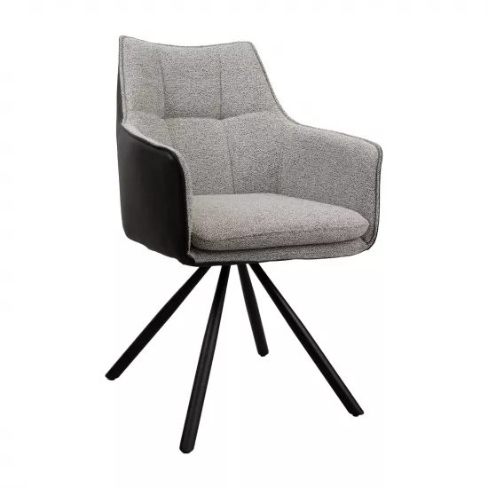 Scaun Decoprim Nest rotativ, Grey