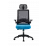 Fotoliu de birou Custo Santander, Black/Blue