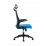 Fotoliu de birou Custo Santander, Black/Blue