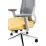 Fotoliu de birou Custo Florence, Gray/Yellow