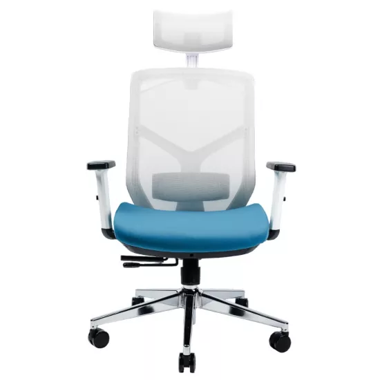 Fotoliu de birou Custo Nitra, Grey/Blue