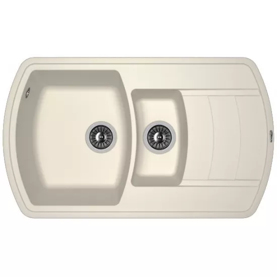 Chiuvetă de bucătărie Florentina Nire 860K 860x510 mm, Jasmin (VOR57305)