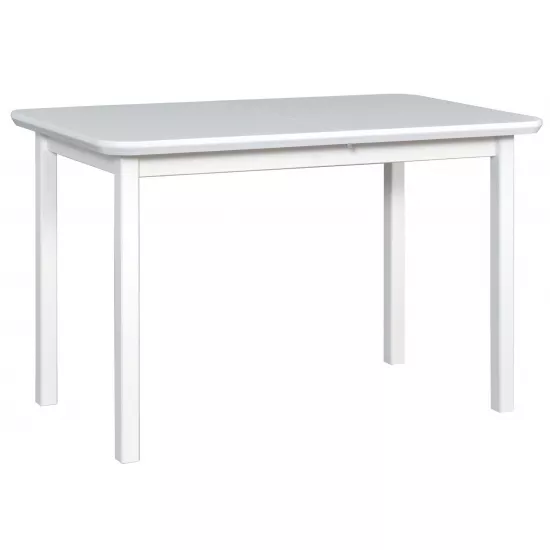 Masă pentru bucătărie Drewmix Max 4 S (70x120/150) extensibilă, White