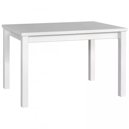 Masă pentru bucătărie Drewmix Max 5, 120x80 cm extensibilă, White