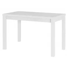 Masă pentru bucătărie Drewmix Max 10, 120x70 cm extensibilă, White