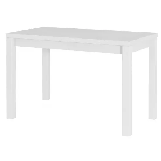 Masă pentru bucătărie Drewmix Max 10, 120x70 cm extensibilă, White