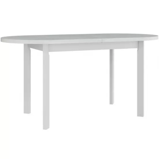 Masă pentru bucătărie Drewmix Wenus 1 P (80x160/200) extensibilă, White