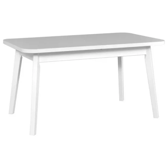 Masă pentru bucătărie Drewmix Oslo 6, 140x80 cm extensibilă, White