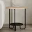 Măsuţă cafea Showdeko Corro, Ø40 cm, Oak/Lotus