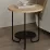 Măsuţă cafea Showdeko Corro, Ø40 cm, Oak/Lotus