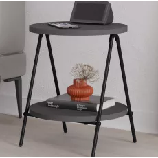 Măsuţă cafea Showdeko Essel M.SH.24205.4, Antracit