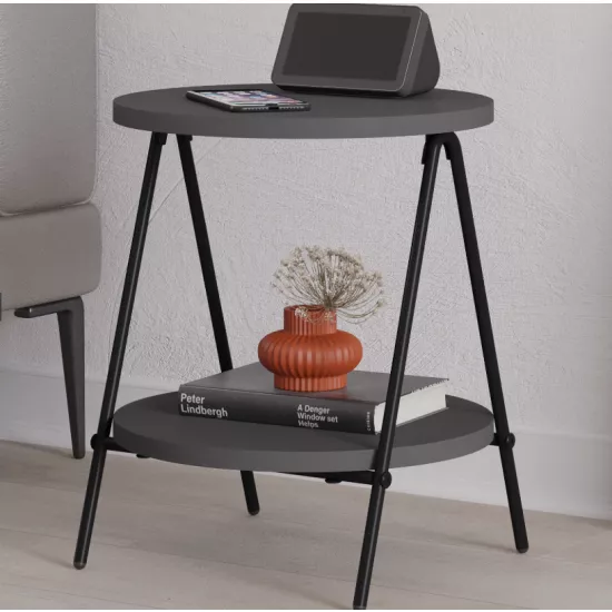 Măsuţă cafea Showdeko Essel M.SH.24205.4, Antracit