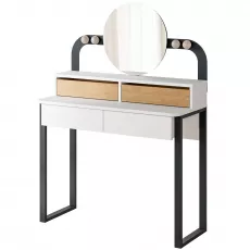 Столик туалетный Showdeko Lora M.MA.24723.2, White Столик туалетный Showdeko Lora M.MA.24723.2, White