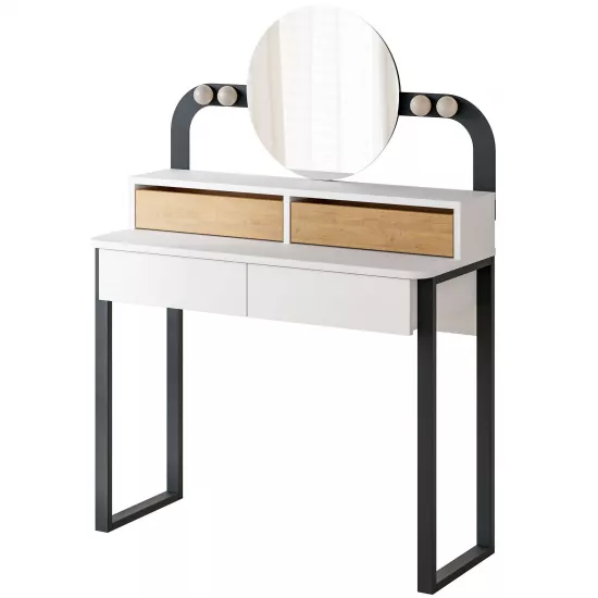 Столик туалетный Showdeko Lora M.MA.24723.2, White