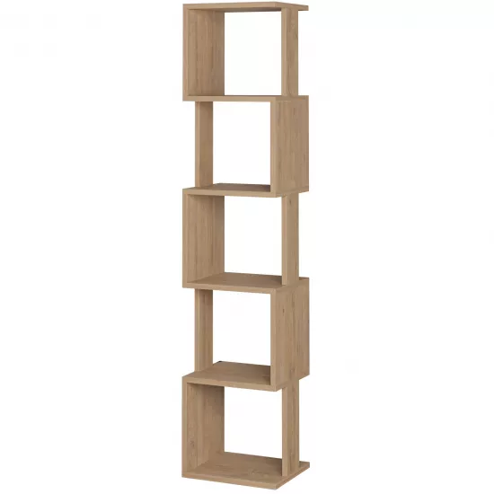 Raft Showdeko Piri, 35x30x161 cm Oak