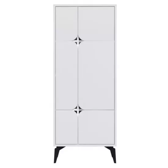 Dulap Showdeko Spark, 60x35.6x151 cm, Oak/White