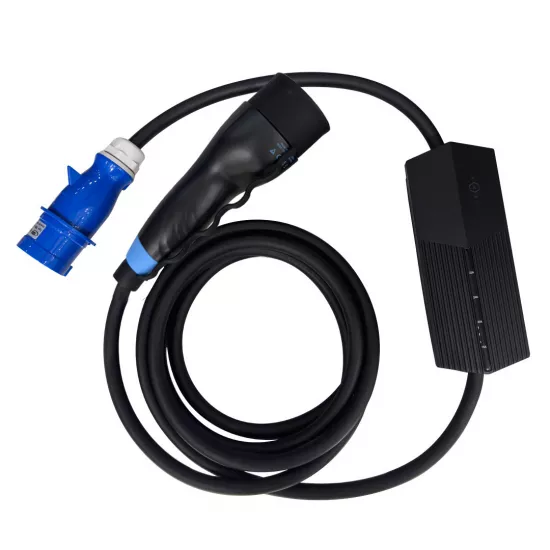 Ã?ncÄ?rcÄ?tor portabil pentru maÈ?ini electrice Evdrive Type 2 7.2 kW, 16A/20A/24A/32A (Monofazat)