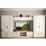 Living Bafimob Ira-X (ТV-1,8m) (380 cm), Corton Stejar/Alb Luciu