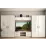Living Bafimob Roma-Х (ТV-1,5m) (390 cm), Corton Stejar/Alb Luciu