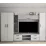 Living Bafimob Elena-Y cu sticla (ТV-1,5m) (300 cm), Gri/Gri deschis