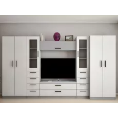Living Bafimob Alla–Y (ТV-1,2) (360 cm), Gri/Gri deschis