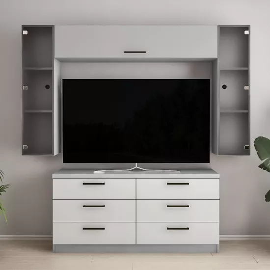 Living Bafimob Y-12 (ТV-1,5) (210 cm), Gri/Gri deschis