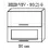 Modul superior Bafimob ВШВ-80(2)b fațadă frezată Modern MDF (vopsit), Gri deschis mat