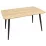 Set de mobilă Eva masa DT 405-2 + 4 scaune XR-154B Dark Grey57 (velur)
