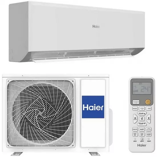 Кондиционер Haier AS25RBAHRA3 Inverter R32 Wi-Fi, 9000 BTU, до 25 м², White