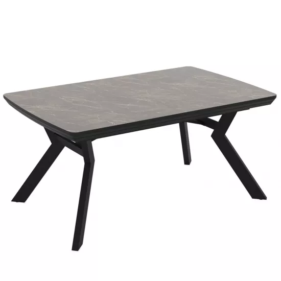 Masă pentru bucătărie Mobiland Robat, Bianco High Gloss