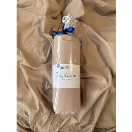 Cearsaf Relaxe Home Inspiratie 90x200 cm, Almond