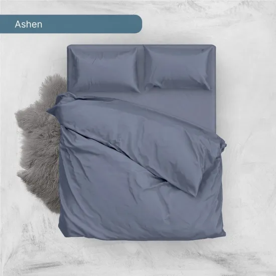 Lenjerie de pat Relaxe Home Soft Dreams Ashen (2 persoane/Ranfors)