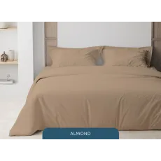 Lenjerie de pat Relaxe Home Soft Dreams Almond (2 persoane EURO/Bumbac)