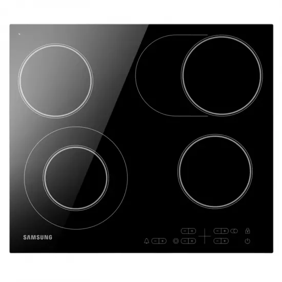 Plită cu inducţie Samsung NZ64T3516AK/WT Black