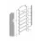Raft Bofigo 15-66-01 (60,2 cm), White
