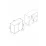Raft Bofigo Smyrna 15-22-14 (64 cm), Pine Oak/White