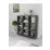Raft Bofigo Square 15-08-08 (88,4 cm) cu 9 compartimente, Antracit
