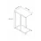 Suporturi pentru canapea Bofigo 22-45-01, White