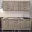 Bucatarie Bafimob Elena 2.0 m, MDF vopsit, fațadă frezată Clasic, Cappuccino mat