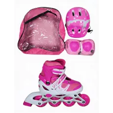 Роликовые коньки Intex 963 M Pink (35-38)