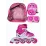 Роликовые коньки Intex 963 S Pink (31-34)