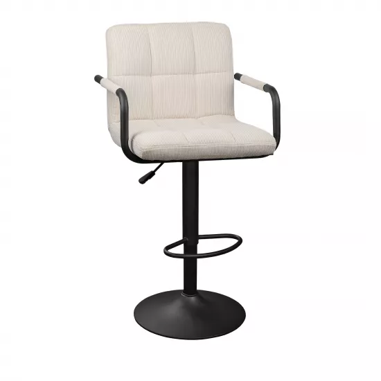 Scaun DP SB-042, Velvet Beige/Black leg