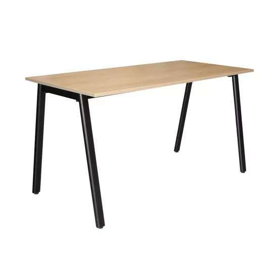 Masa de birou Decoprim Sakura, 138x68 cm, Sonoma/Black